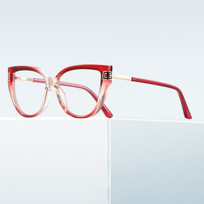 Techsuit 2259 Women's Computer Glasses, Anti-Blue Light, Red