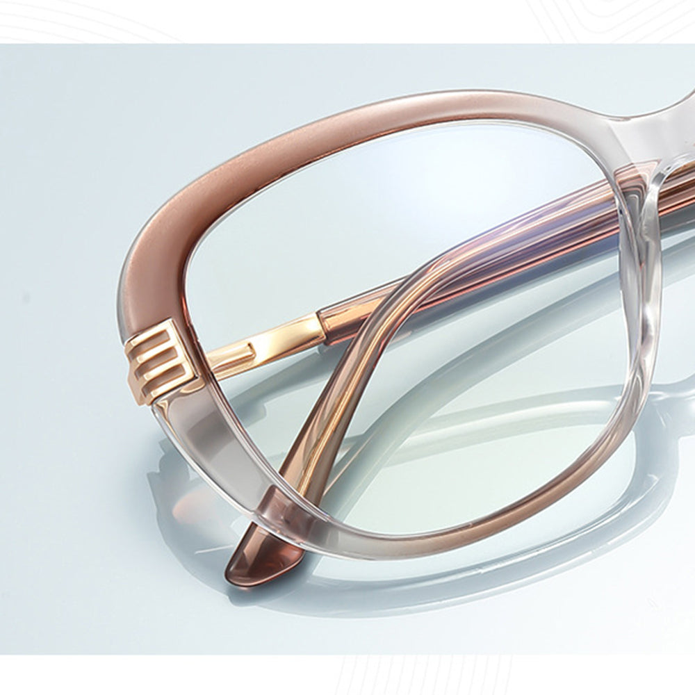 Dames Computerbril Techsuit 2265, Anti-Blauwlicht, Lichtbruin