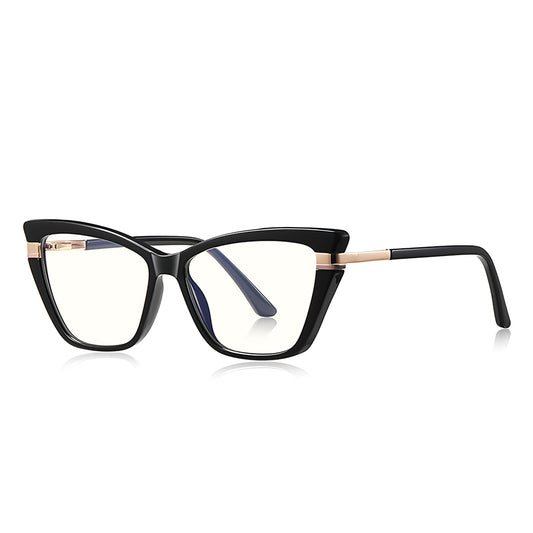 Lunettes d'ordinateur pour femmes Techsuit 2271, Anti-Lumière Bleue, Noires