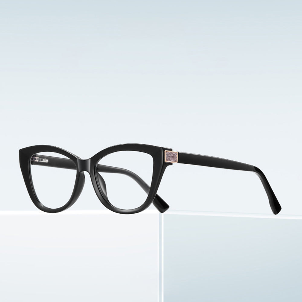 Damen Computerbrille Techsuit 2276, Anti-Blue Light, Schwarz