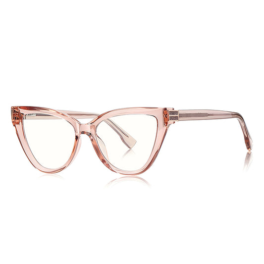 Lunettes d'ordinateur pour femmes Techsuit 2279, Anti-Lumière Bleue, Marron Clair