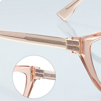 Dames Computerbril Techsuit 2279, Anti-Blauwlicht, Lichtbruin