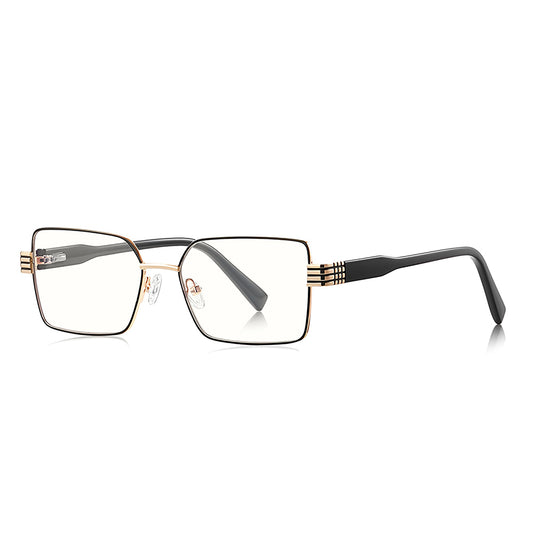 Lunettes d'ordinateur pour femmes Techsuit 3160, Anti-Lumière Bleue, Noires