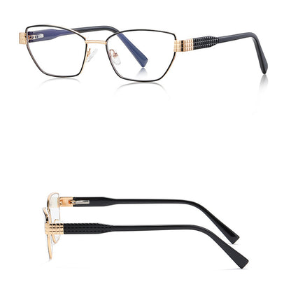 Damen Computerbrille Techsuit 3162, Anti-Blue Light, Schwarz