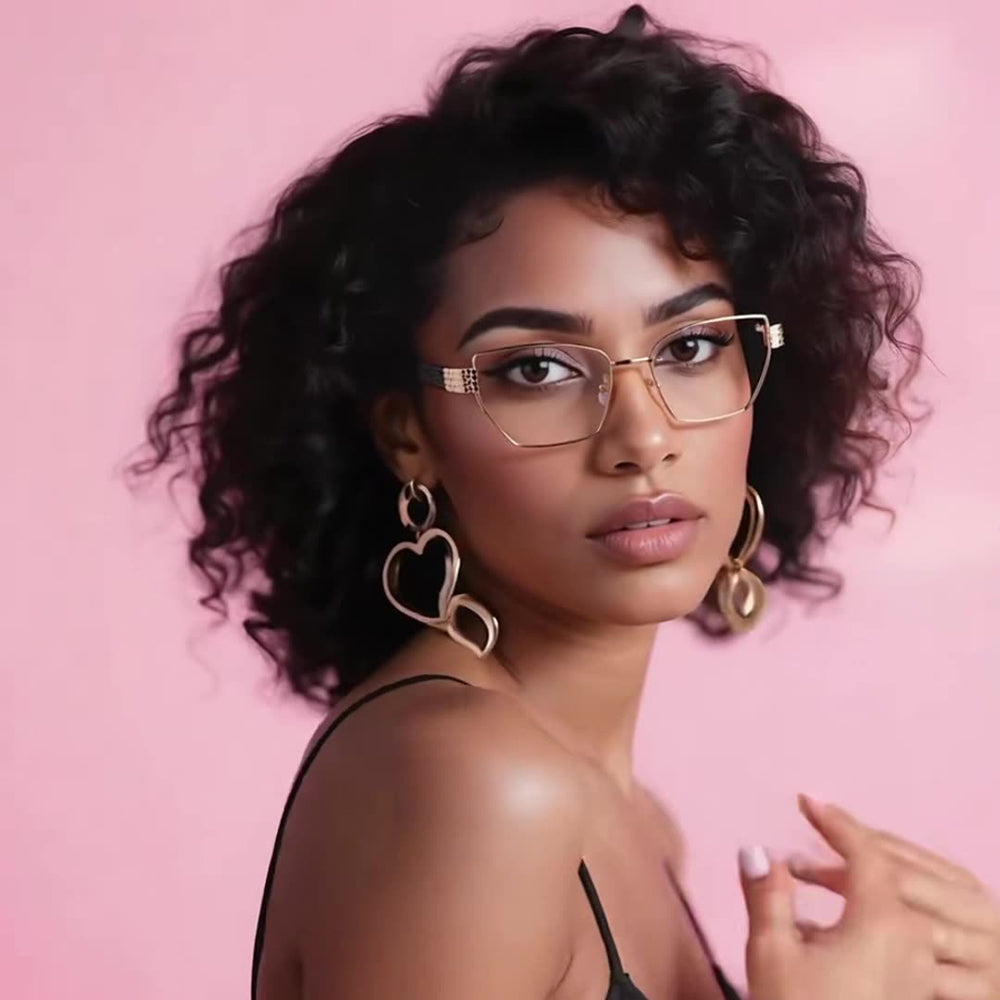 Damen Computerbrille Techsuit 3162, Anti-Blue Light, Schwarz