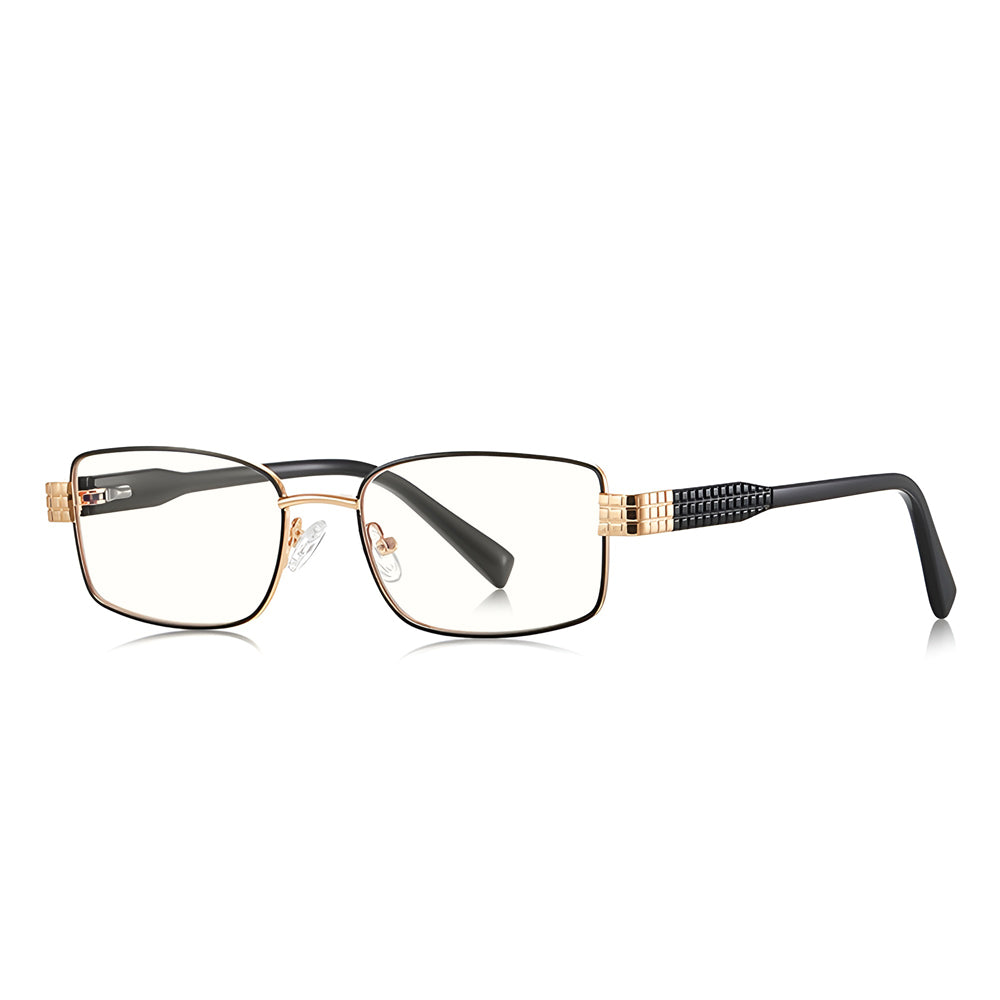 Dames Computerbril Techsuit 3163, Anti-Blauwlicht, Zwart