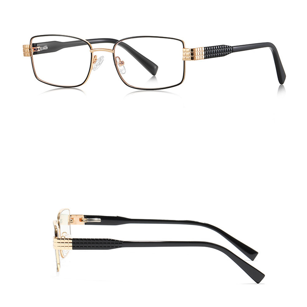 Dames Computerbril Techsuit 3163, Anti-Blauwlicht, Zwart