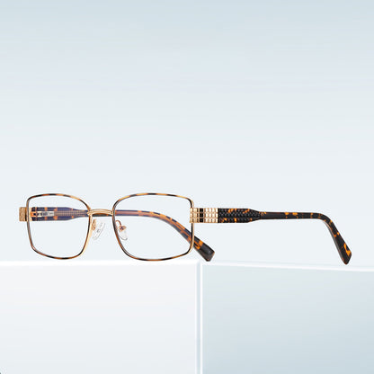 Damen Computerbrille Techsuit 3163, Anti-Blue Light, Schwarz Gold