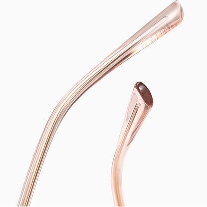 Dames Computerbril Techsuit 82290, Anti-Blauwlicht, Goudroze