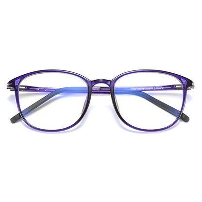 Dames Computerbril Techsuit F2822, Anti-Blauw Licht, Paars