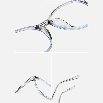 Dames Computerbril Techsuit F8551-C7, Anti-Blauw Licht, Grijs