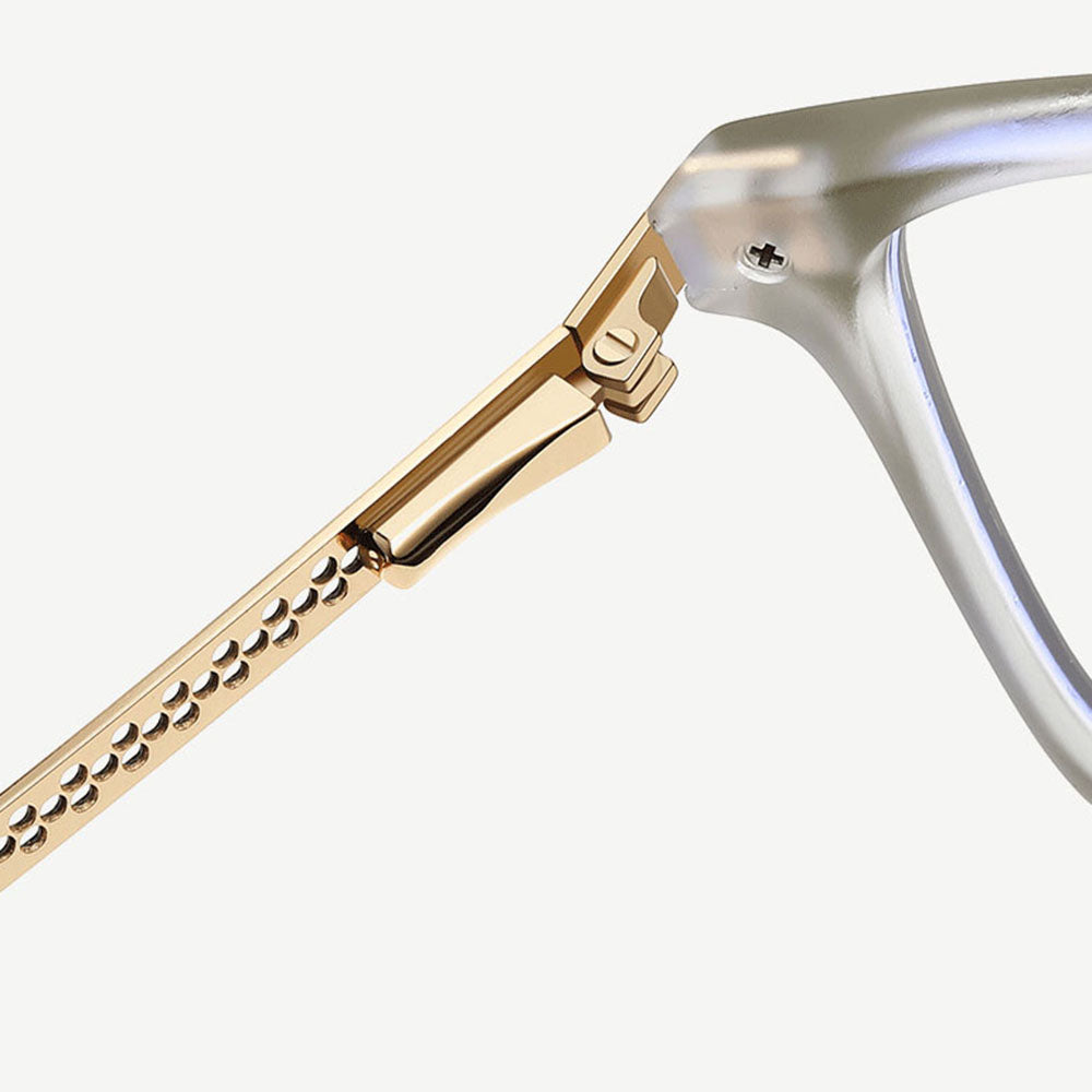 Damen-Computergläser Techsuit LS202, Anti-Blaues Licht, Schwarz