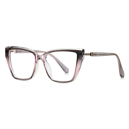 Dames Computerbril Techsuit LS250, Anti-Blauw Licht, Roze Gradient
