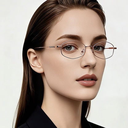 Dames Computerbril Techsuit LS501, Anti-Blauw Licht, Zwart