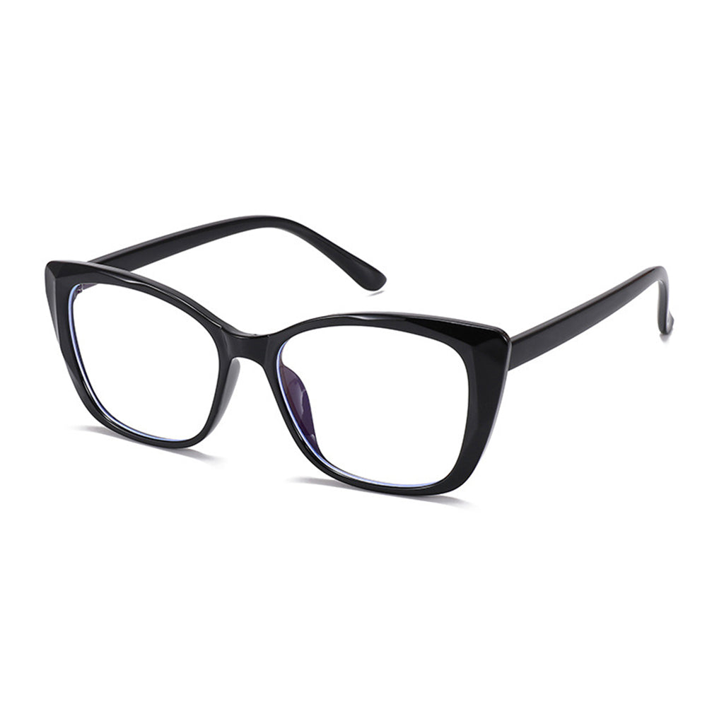 Damen-Computerbrille Techsuit PC28016-C1, Anti-Blaues Licht, Schwarz
