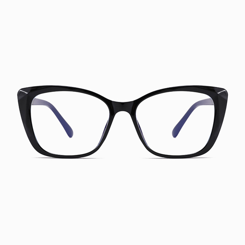 Damen-Computerbrille Techsuit PC28016-C1, Anti-Blaues Licht, Schwarz