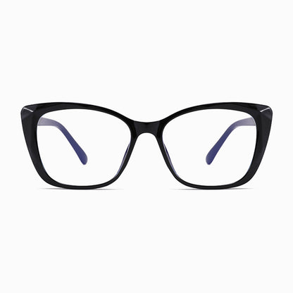 Damen-Computerbrille Techsuit PC28016-C1, Anti-Blaues Licht, Schwarz