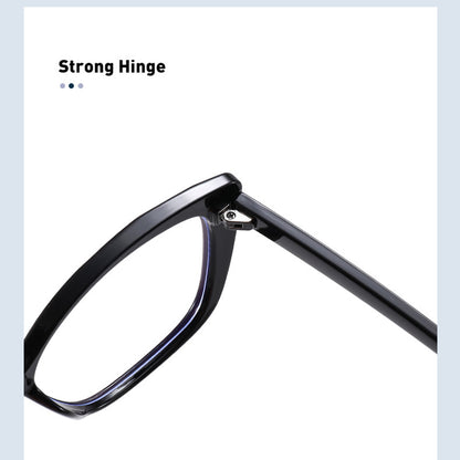 Damen-Computerbrille Techsuit PC28016-C1, Anti-Blaues Licht, Schwarz