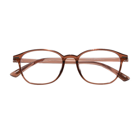 Lunettes d'ordinateur unisexes Techsuit 6635, Anti-Lumière Bleue, Marron Violet