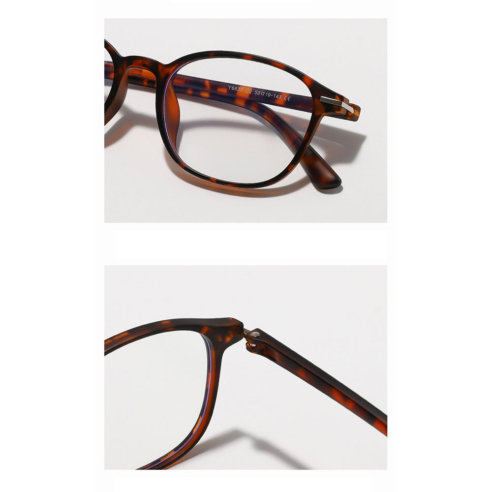 Lunettes d'ordinateur Unisex Techsuit 6635, Anti-Lumière Bleue, Noires