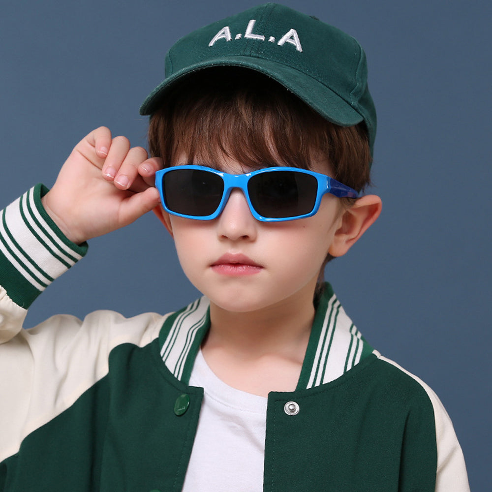 Sportzonnebril Kinderen Techsuit 8202-C22, Gepolariseerd, Roze