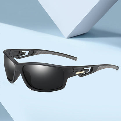 Unisex Fahrradbrille Techsuit 201910, polarisiert, blau