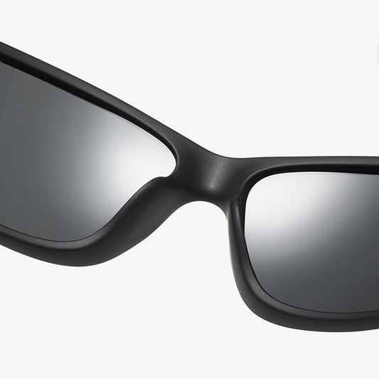 Lunettes de Cyclisme Unisexes Techsuit 201910, Polarisées, Noires Jaunes