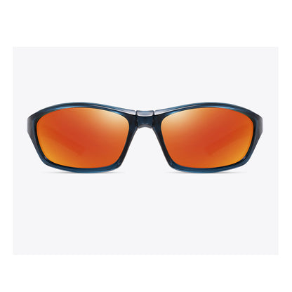Unisex Cycling Glasses Techsuit 24101, Polarized, Gray Blue