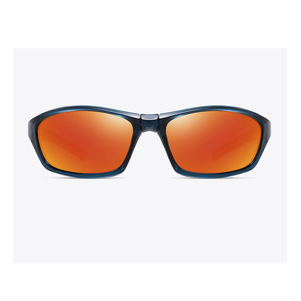 Unisex Fietsbril Techsuit 24101, Gepolariseerd, Zwart Paars
