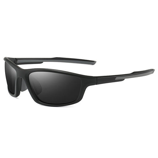 Lunettes de Cyclisme Unisexes Techsuit 3047, Protection UV, Noires