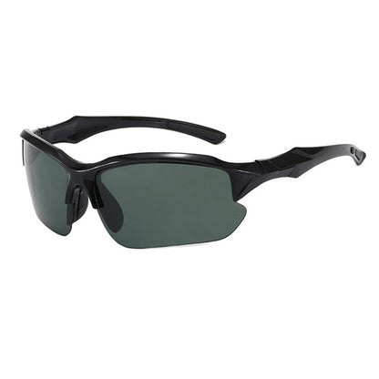 Lunettes de Cyclisme Unisex Techsuit 9301, Protection UV, Noires