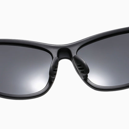 Unisex Fietsbril Techsuit 9309, Gepolariseerd, Zwart Geel