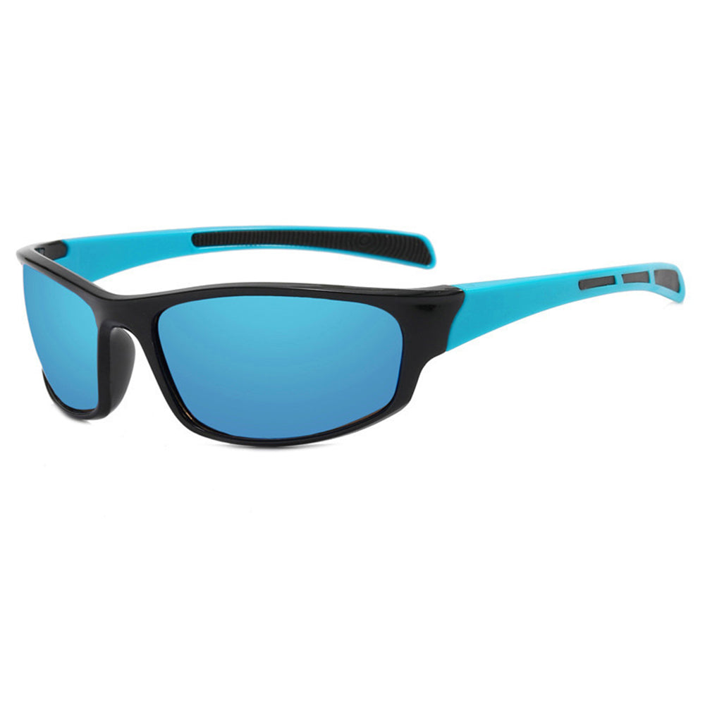 Unisex Fietsbril Techsuit 9937, Zwart Blauw