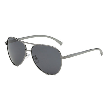 Herren-Sonnenbrille Techsuit 2150, polarisiert, UV-Schutz, grau