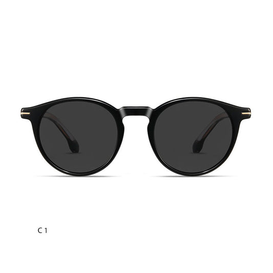 Herenzonnebril Techsuit 31235, Gepolariseerd, Zwart