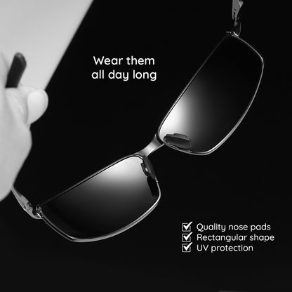 Men's Techsuit 559 Sunglasses, Polarized, UV Protection, Black