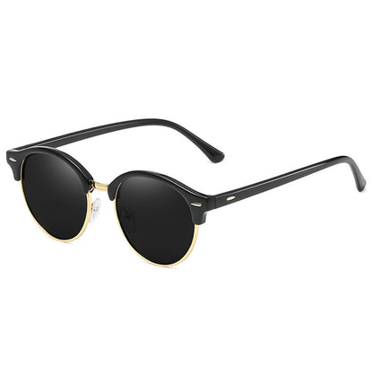 Herren-Sonnenbrille Techsuit 66612, polarisiert, UV-Schutz, schwarz