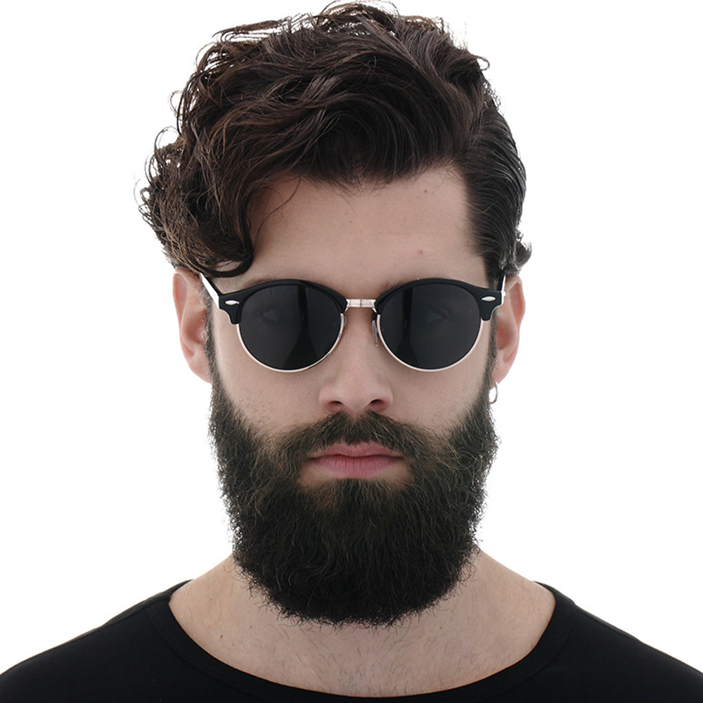 Herren-Sonnenbrille Techsuit 66612, polarisiert, UV-Schutz, schwarz
