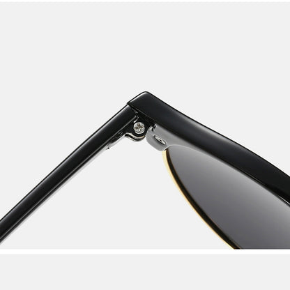 Herren-Sonnenbrille Techsuit 66612, polarisiert, UV-Schutz, schwarz