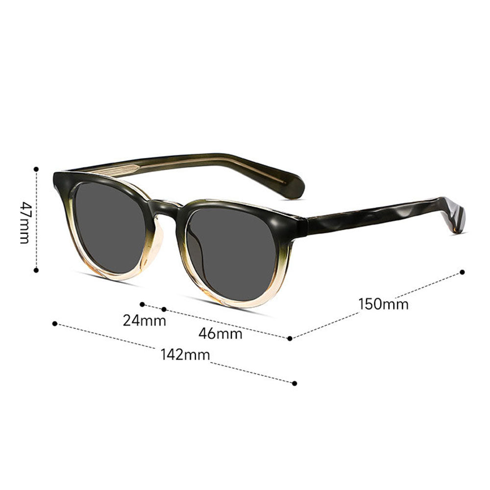 Herren-Sonnenbrille Techsuit 8663, polarisiert, UV-Schutz, Braun