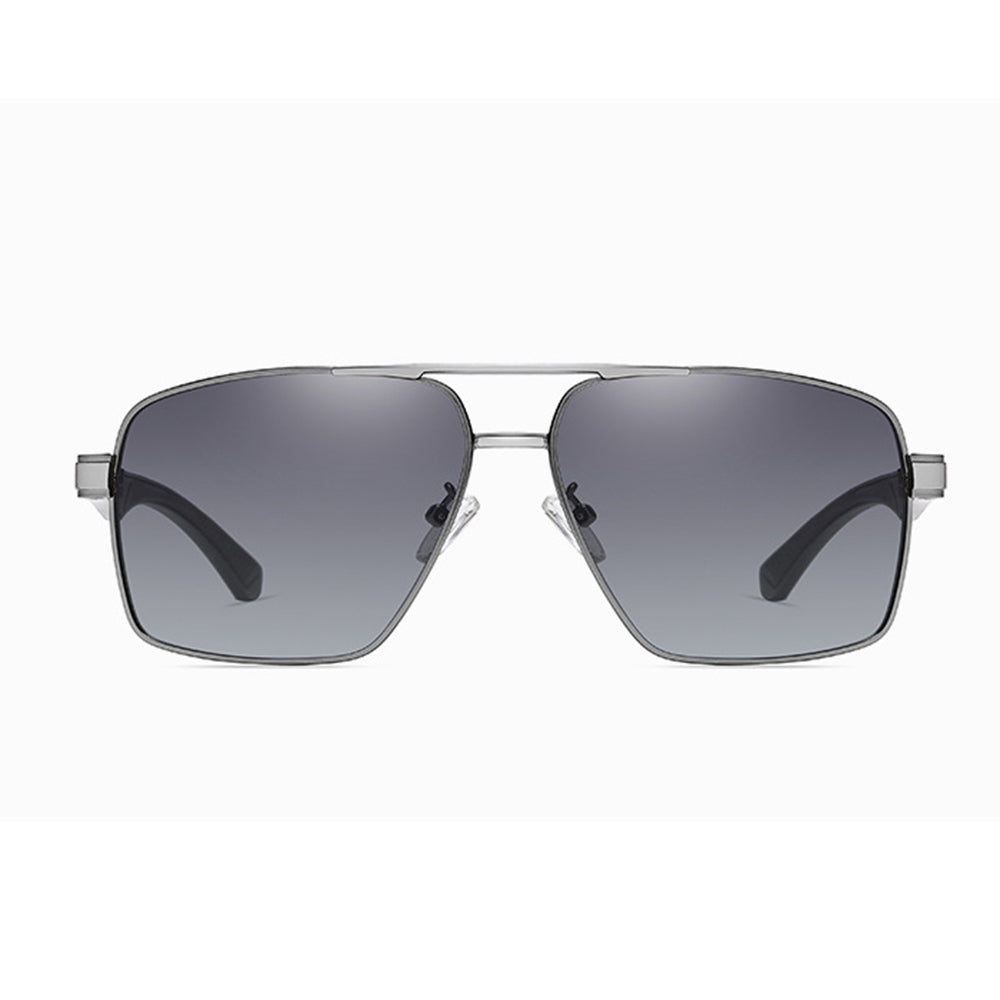 Herenzonnebril Techsuit LM001, Gepolariseerd, UV-bescherming, Grijs Gradient
