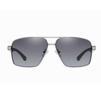 Herenzonnebril Techsuit LM001, Gepolariseerd, UV-bescherming, Grijs Gradient