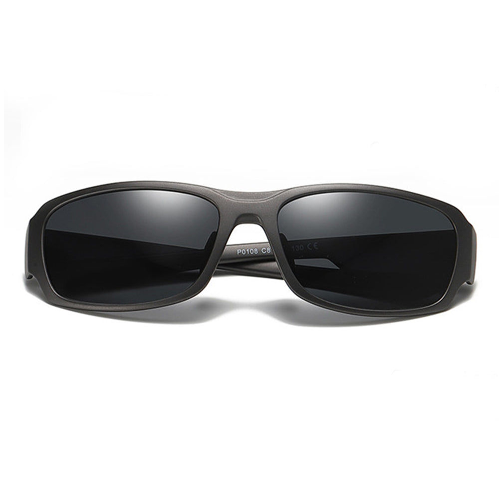 Men's Techsuit MM108 Sunglasses, Polarized, UV Protection, Gray