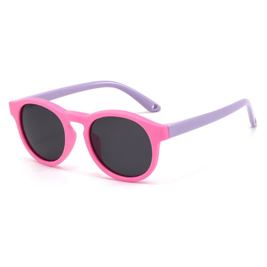 Techsuit Baby Zonnebril 8308-C42, Gepolariseerd, Roze Paars