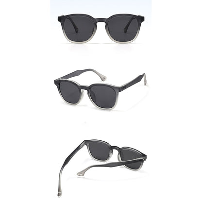 Techsuit 691 Kids Sunglasses, Polarized, UV Protection, Black Orange Gradient