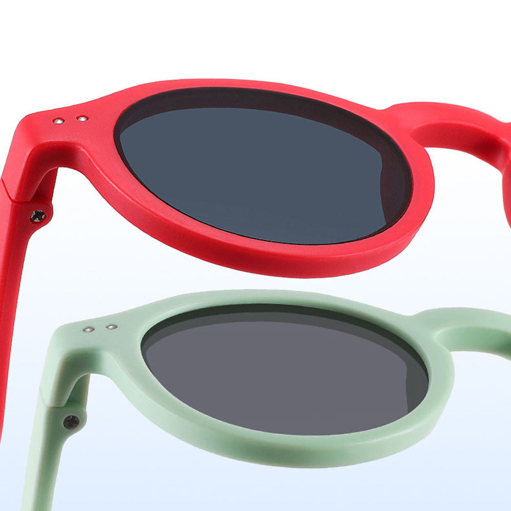 Techsuit Kinder Sonnenbrille 8443, polarisiert, UV-Schutz, rot