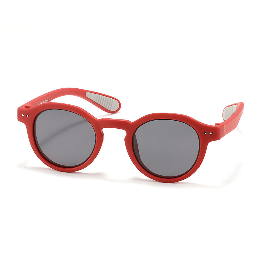 Techsuit Kinder Sonnenbrille 8443, polarisiert, UV-Schutz, rot