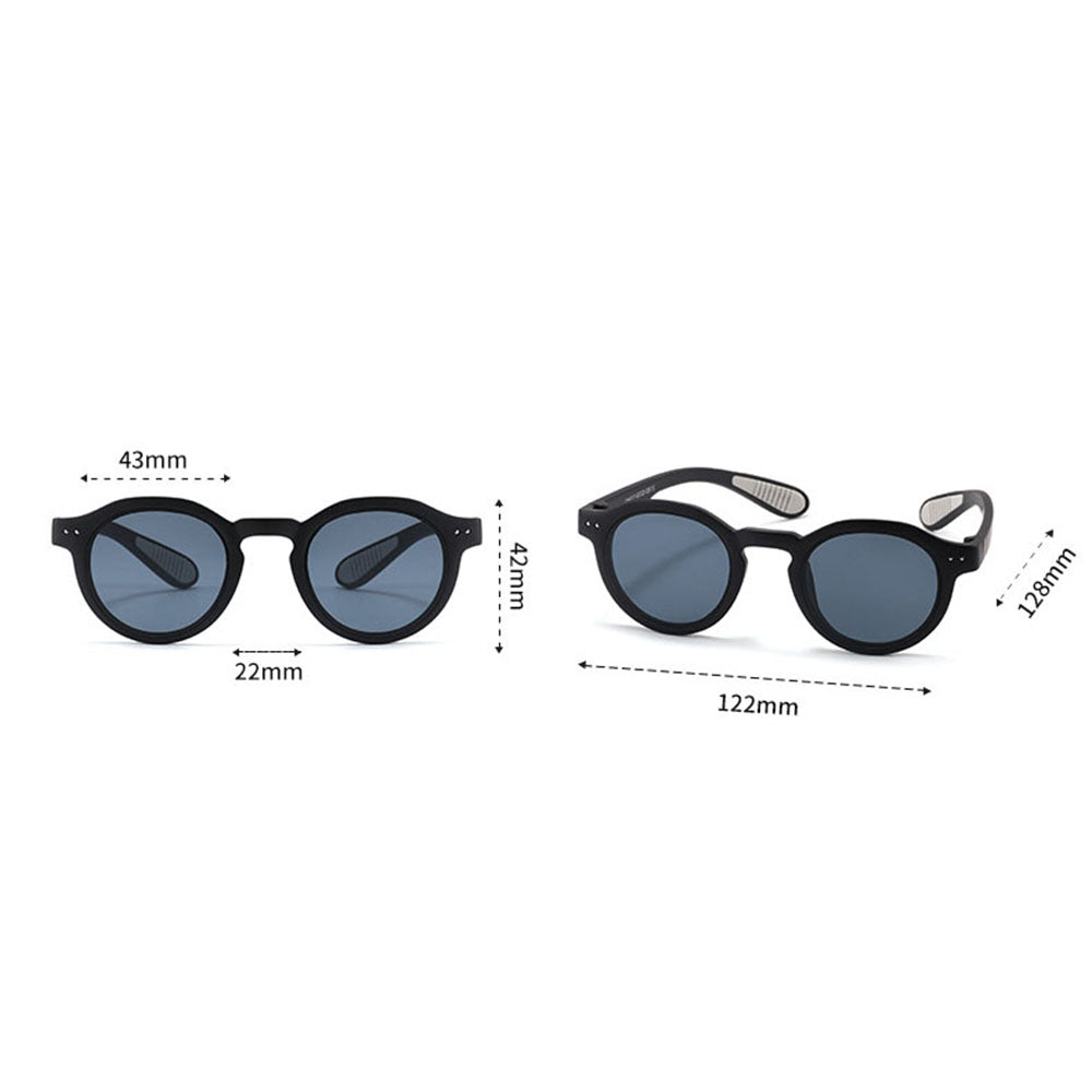 Techsuit Kinder Sonnenbrille 8443, polarisiert, UV-Schutz, rot