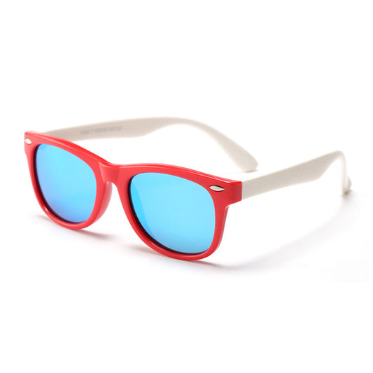 Techsuit D802 Kinderzonnebril, Gepolariseerd, UV-bescherming, Blauw