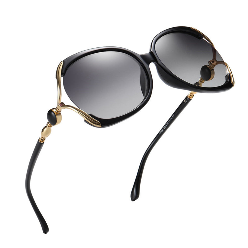 Damen-Sonnenbrille Techsuit 1722, polarisiert, UV-Schutz, Rosa Grau